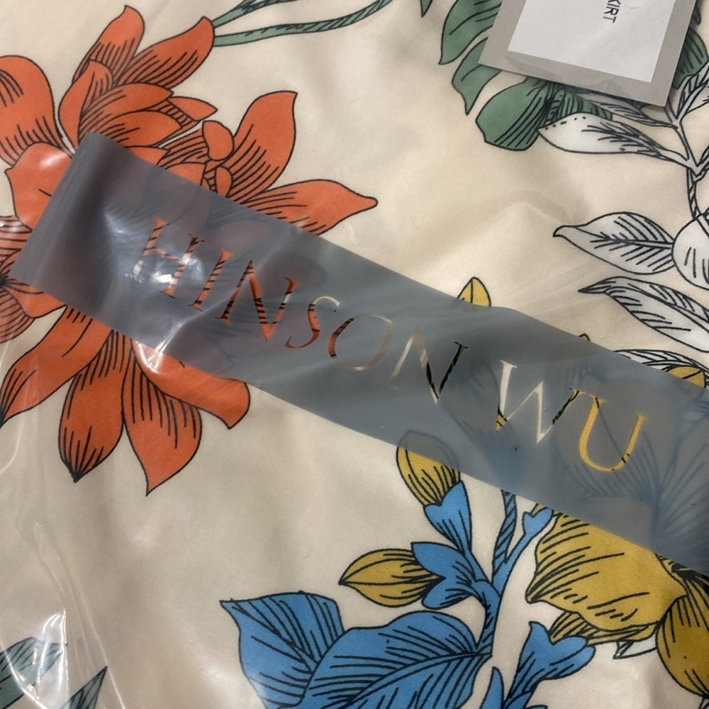 NWT HINSON WU Gloria Rainforest Print Skirt - Picture 5 of 6